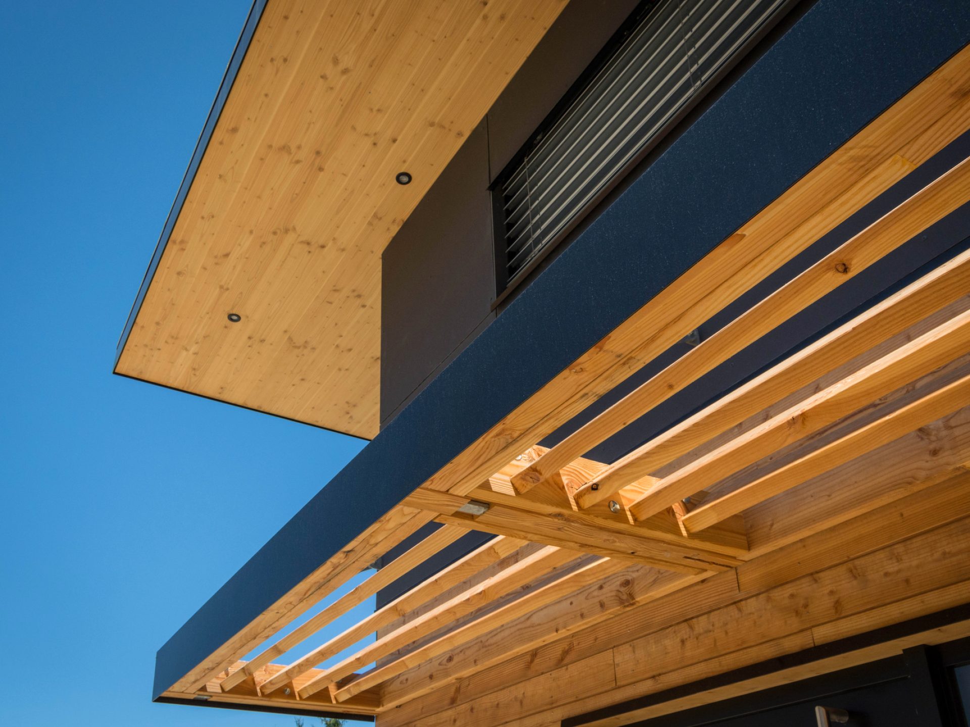 Agence Architecte NaturARCH, Maison individuelle en KLH et ossature bois à Digne-les-Bains