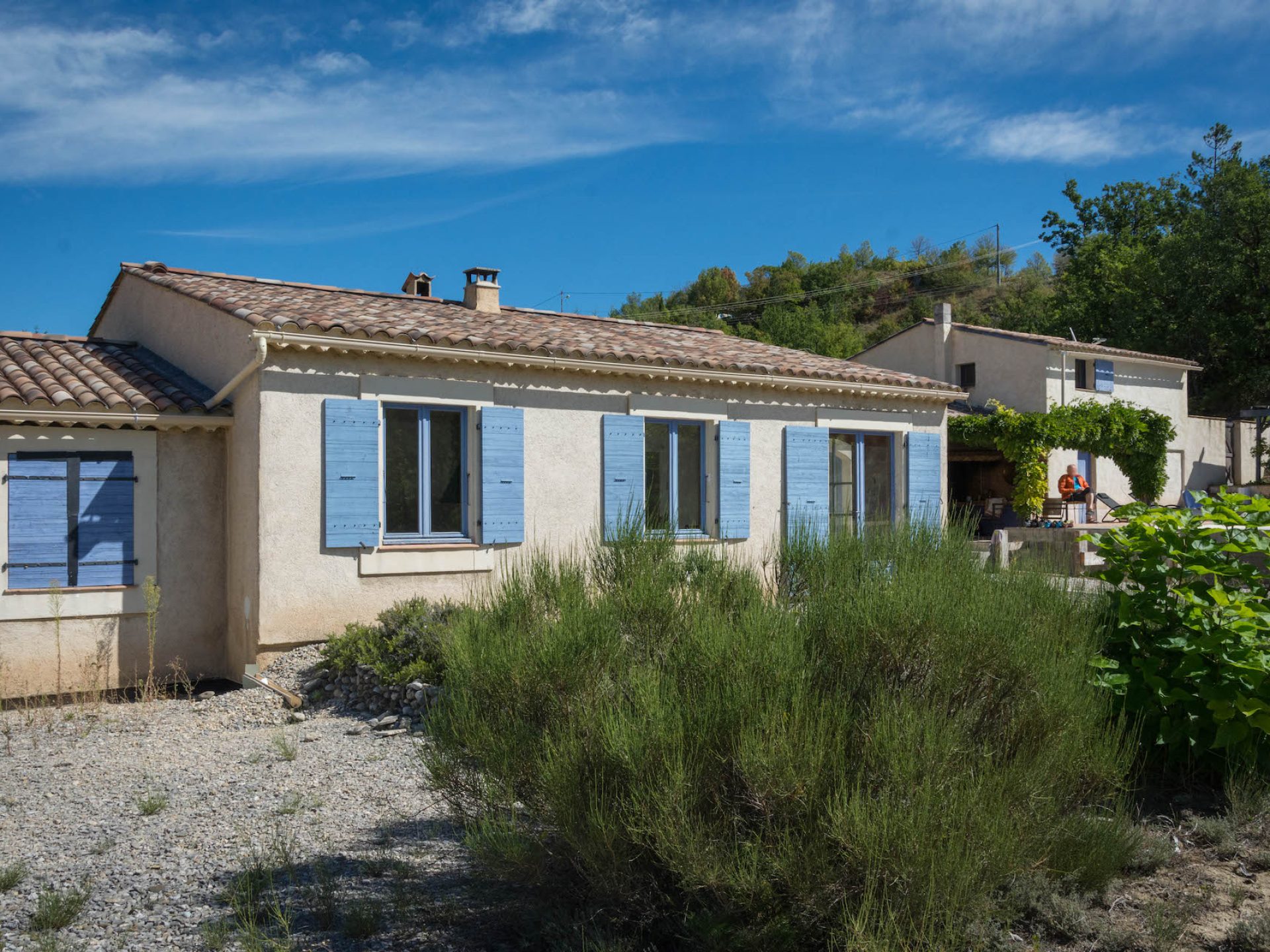 NaturARCH, relookage maison individuelle, architecte haut de gamme, Entrepierres, Alpes-de-Haute-Provence