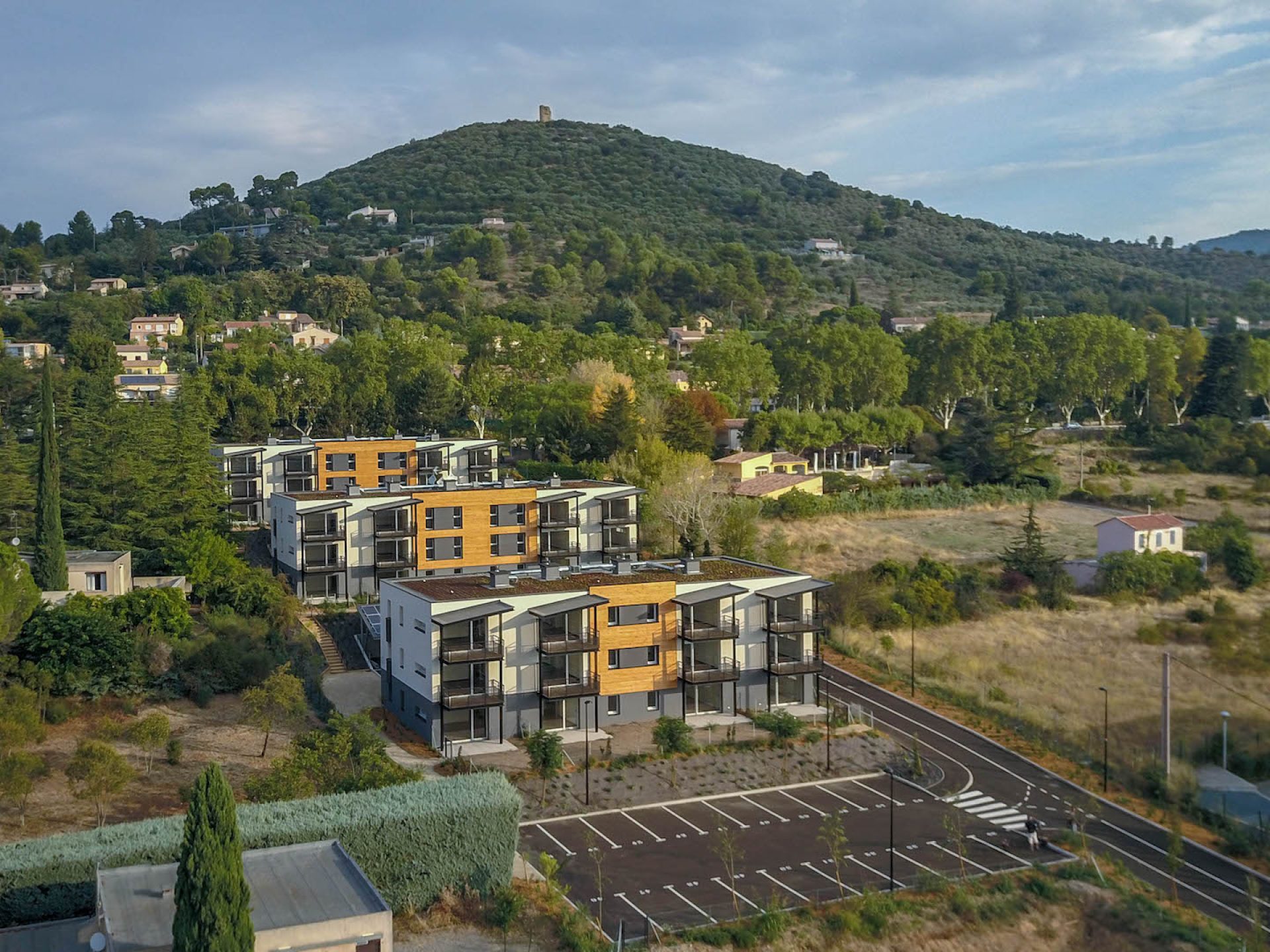 NaturARCH, 35 logement à énergie positive, Architecture durable, habitations écologique, Manosque, Alpes-de-Haute-Provence